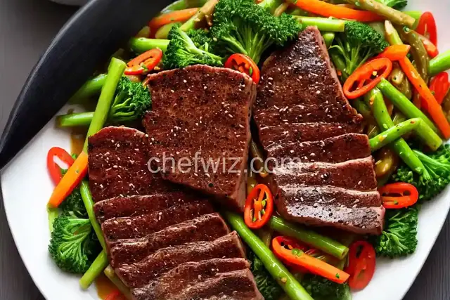 Hunan Peppered Pork