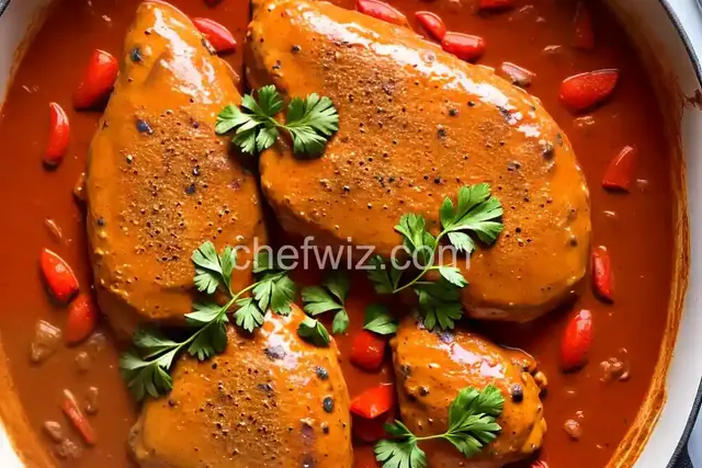 Hungarian Chicken Paprikash