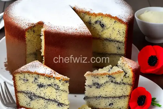 Hungarian Poppy Seed Cake