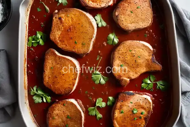Hungarian Pork Chops