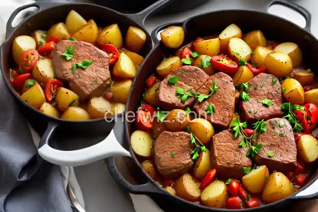 Hungarian Pork and Potatoes