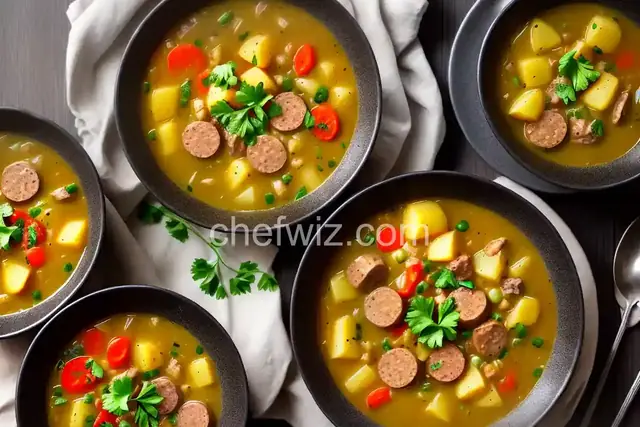 Hungarian Potato and Sausage Soup