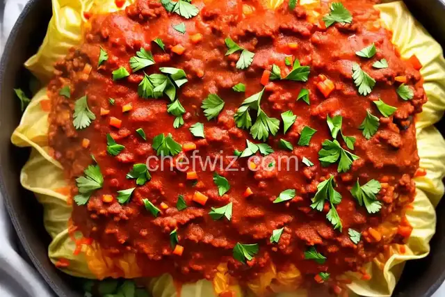 Hungarian Style Stuffed Cabbage