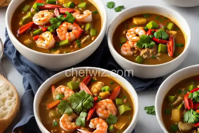 Husband's Grandmother's Shrimp Gumbo