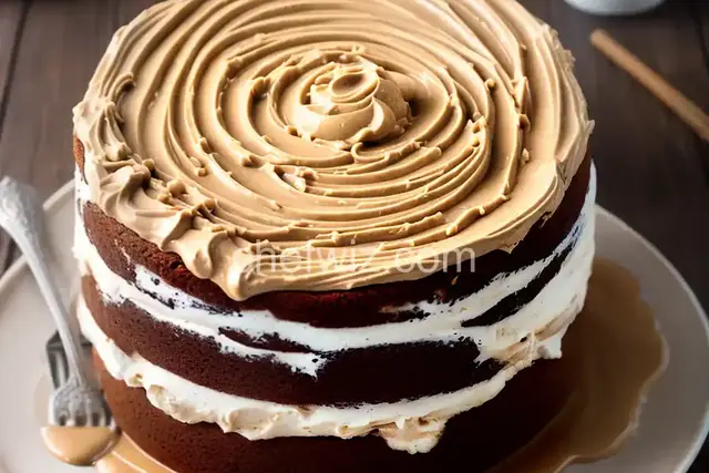 Ice Box Cafe Peanut Butter Ice Cream Cake