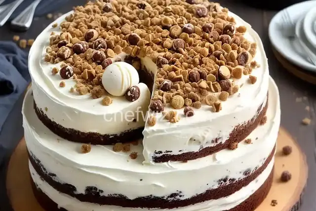 Ice Cream Crunch Cake