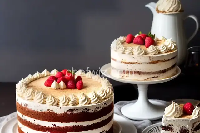 Ice Cream Tiramisu Cake