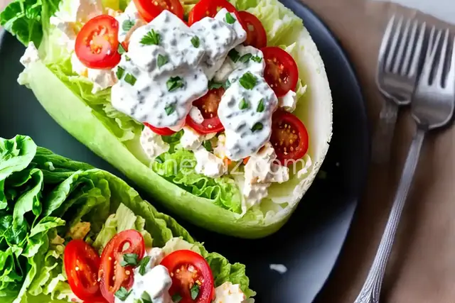 Iceberg Wedge Salad with Creamy Gorgonzola Dressing