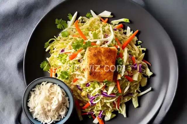 Iceberg and Cabbage Slaw