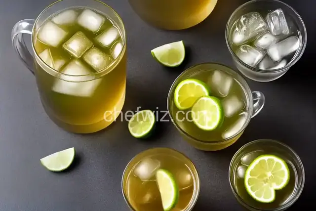 Iced Ginger Green Tea