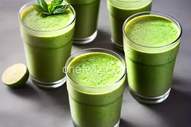 Iced Green Smoothie