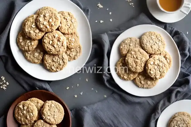 Iced Oatmeal Cookies