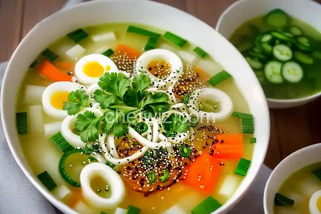 Icy-Cold Korean Cucumber Soup (Oi Naengguk) Recipe