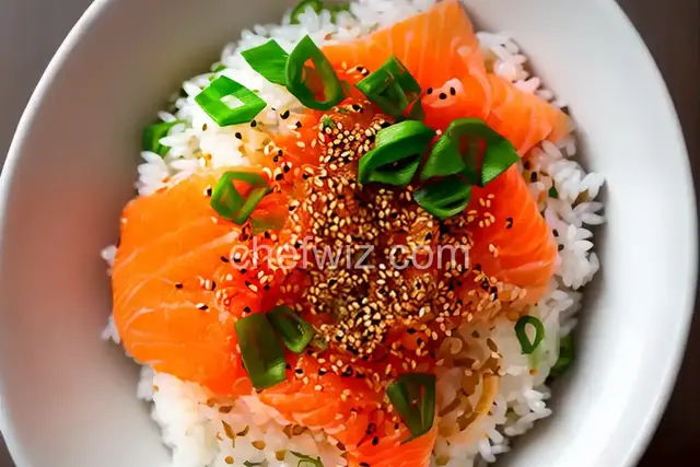 Ikura Don (Japanese Rice Bowl With Salmon Roe) Recipe