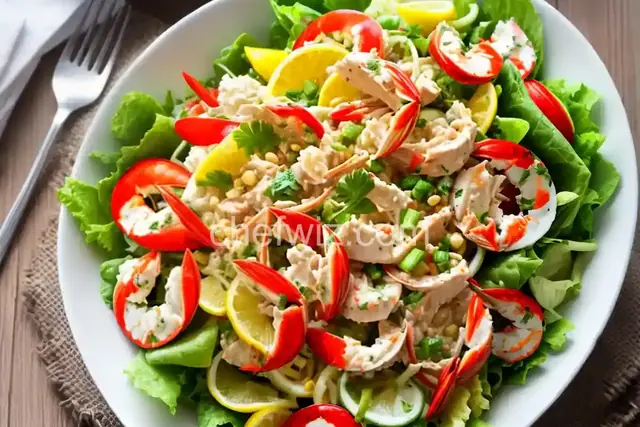 Imitation Crabmeat Salad