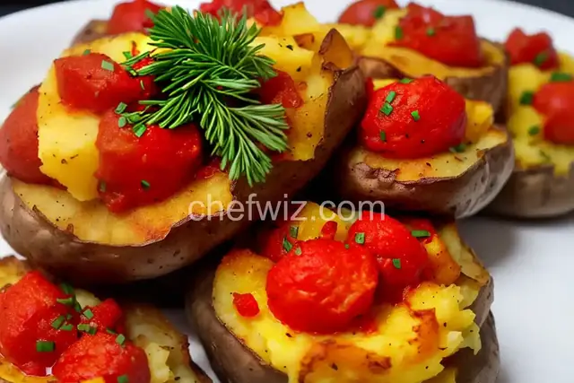 Incredible Red Smashed Potatoes