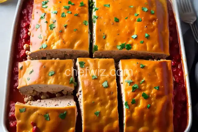 Incredibly Cheesy Turkey Meatloaf