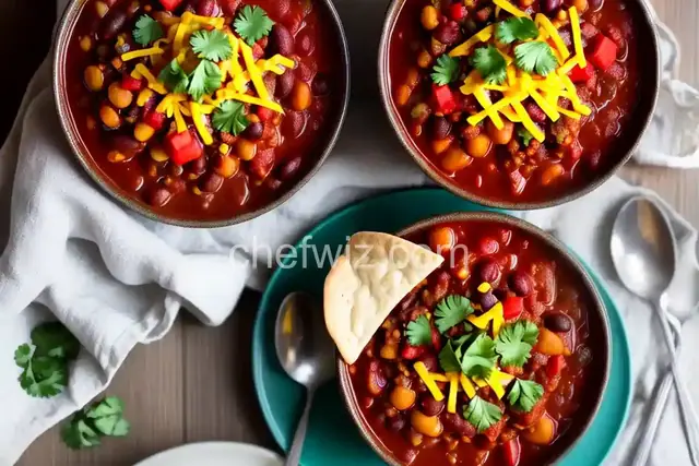 Incredibly Easy Vegetarian Chili