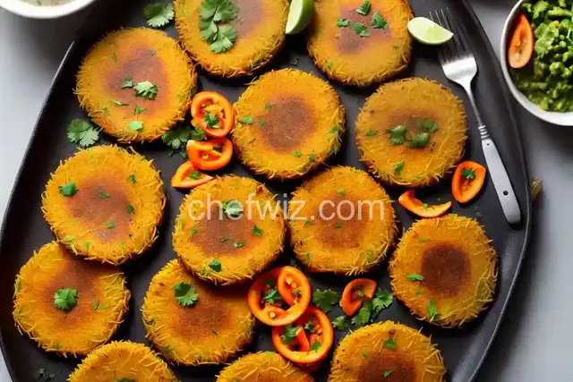 Indian Chole Aloo Tikki