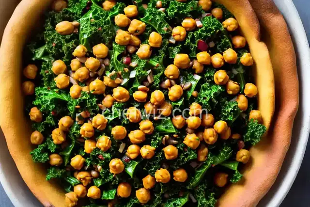 Indian Kale with Chickpeas