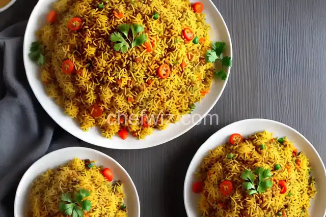 Indian Rice (Pulao)