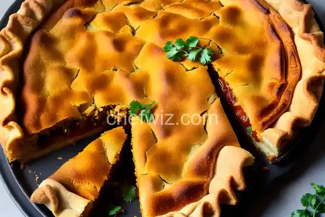 Indian Samosa Pie