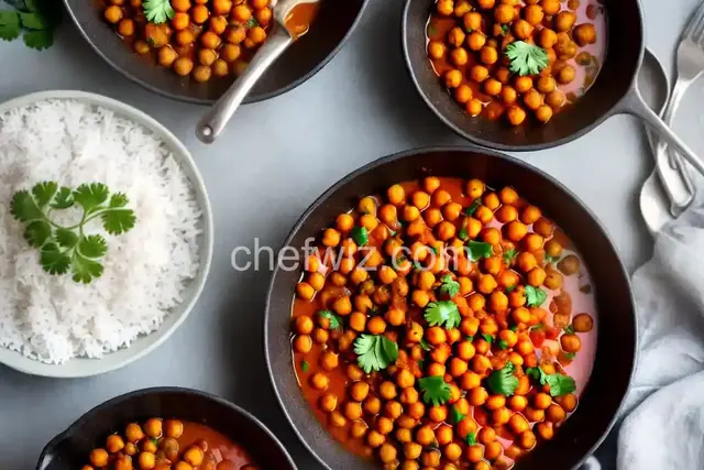 Indian Spiced Chickpeas