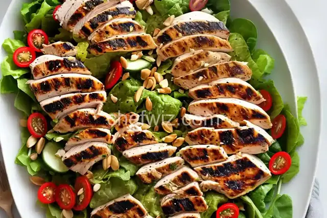 Indian-Style Grilled Chicken Salad