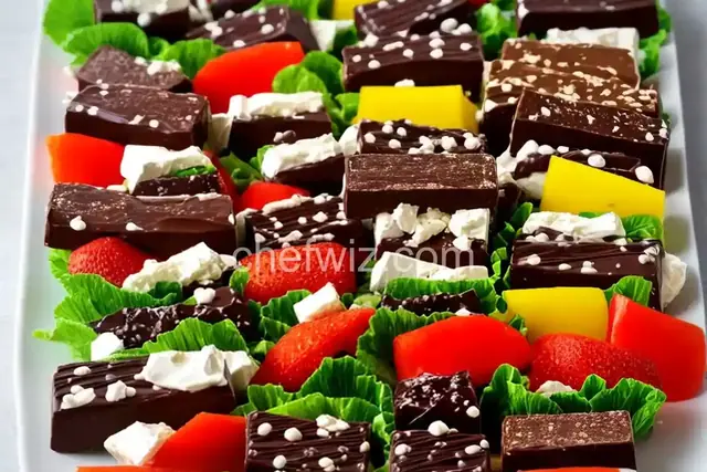 Individual Candy Bar Salads