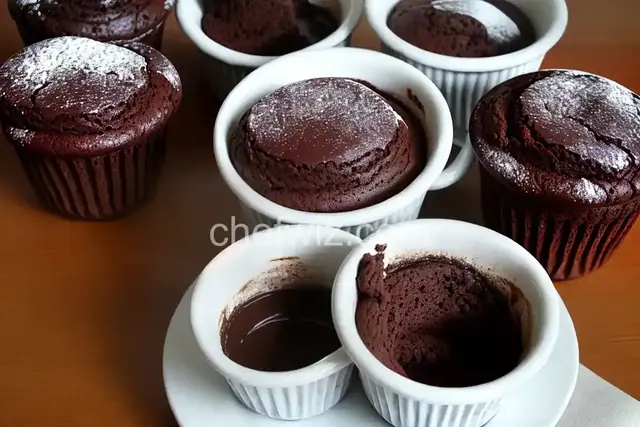 Individual Chocolate Souffles