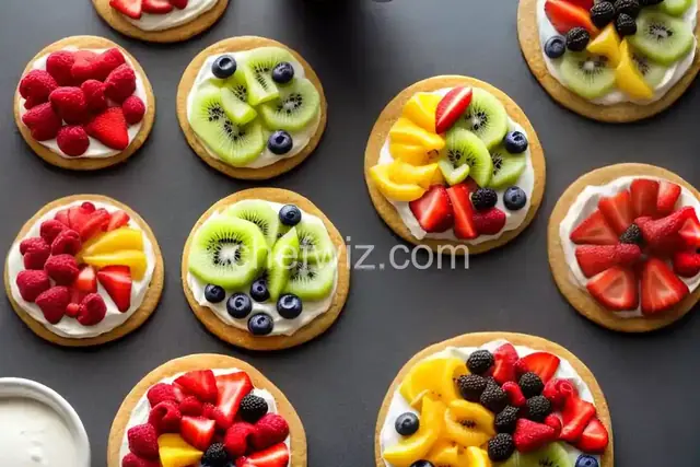 Individual Fruit Pizzas
