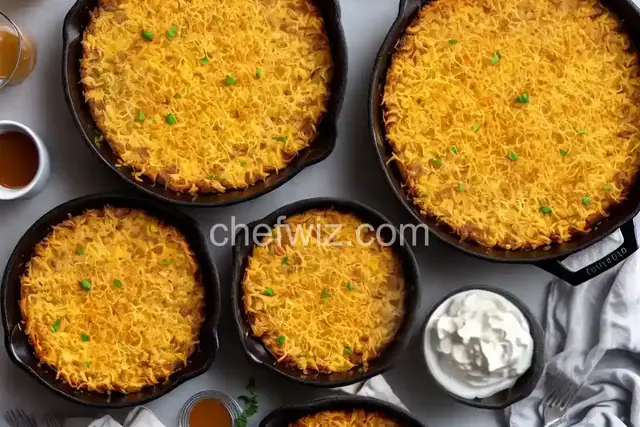 Individual Hash Brown Breakfast Casseroles