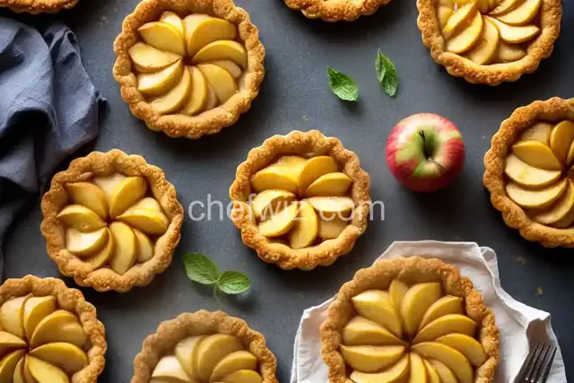 Individual Honeycrisp Apple Tarts