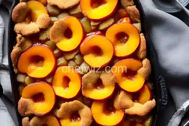 Individual Peach Cobblers