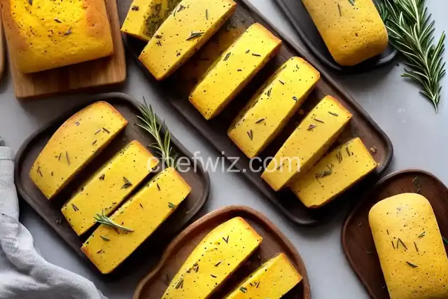 Individual Rosemary Polenta Loaves Recipe
