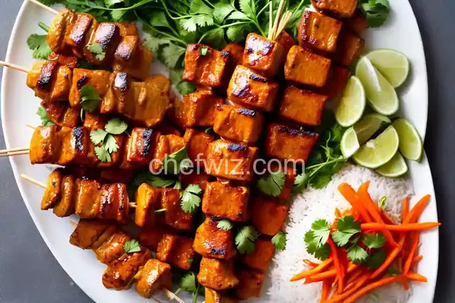 Indonesian Pork Satay