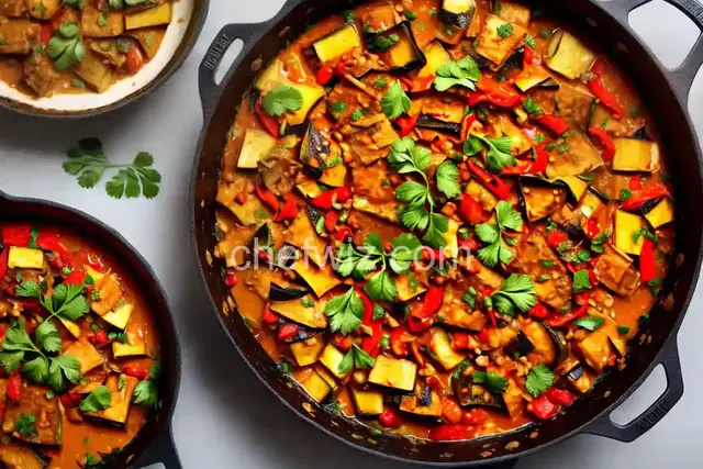 Indonesian Ratatouille with Tempeh