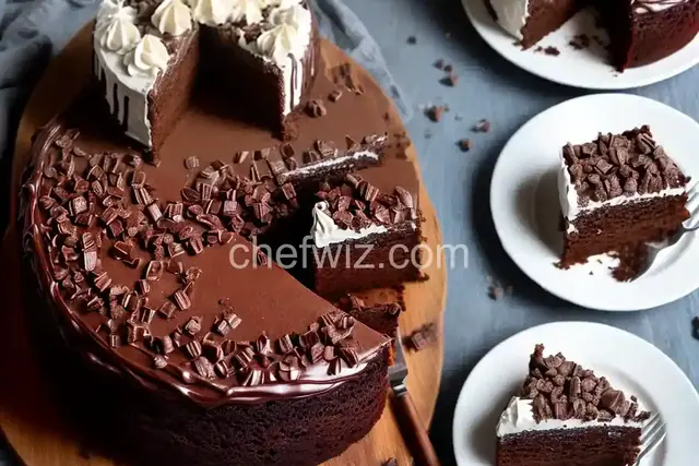 Inside-Out German Chocolate Cake