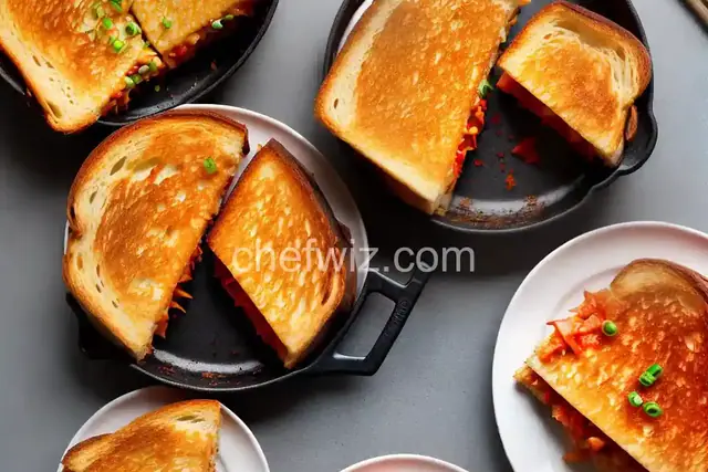 Inside-Out Kimchi Grilled Cheese