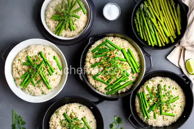 Instant Pot Asparagus Risotto