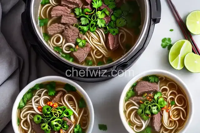 Instant Pot Beef Pho