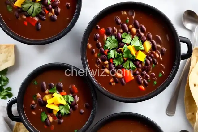 Instant Pot Black Bean Soup
