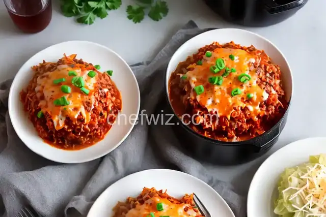 Instant Pot Cabbage Roll Casserole