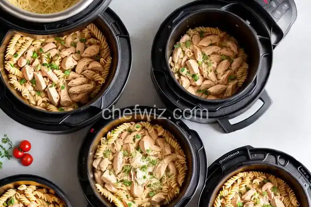 Instant Pot Cheesy Pasta and Chicken