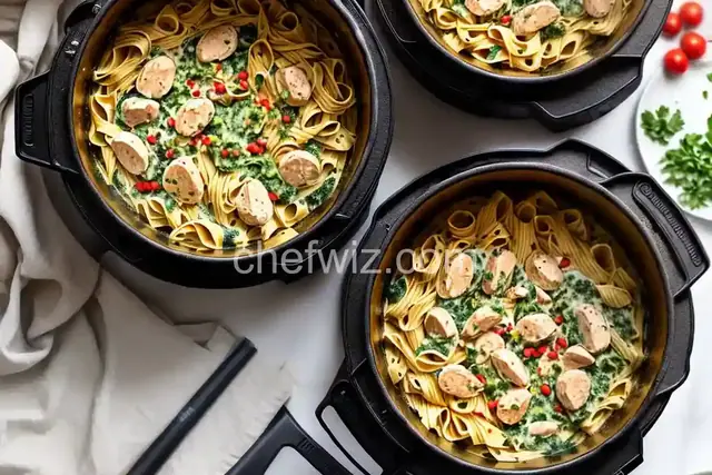 Instant Pot® Chicken Florentine Pasta
