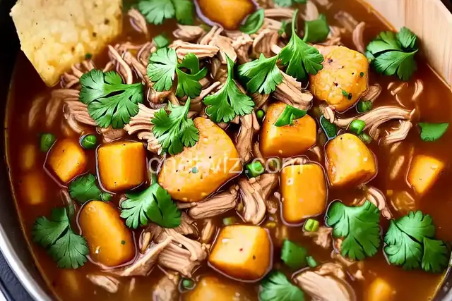 Instant Pot Chicken Posole Verde