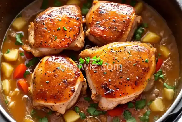 Instant Pot Chicken Thighs