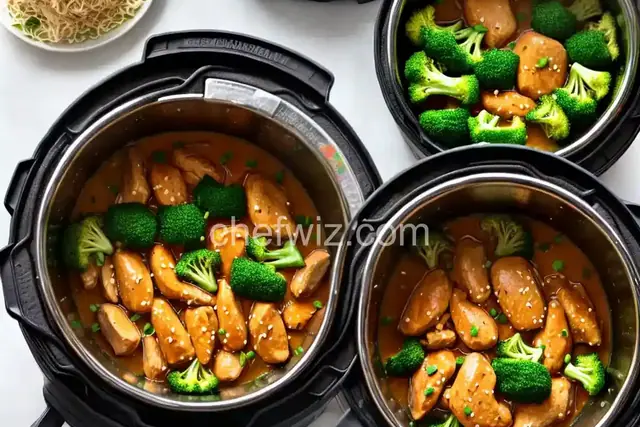 Instant Pot Chicken and Broccoli Teriyaki Dump Dinner