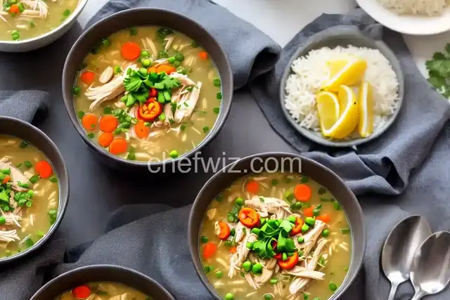 Instant Pot Chicken and Rice Soup