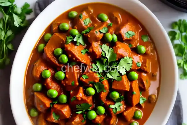 Instant Pot Eggplant Masala with Peas